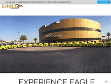 Tablet Screenshot of eagledwc.com